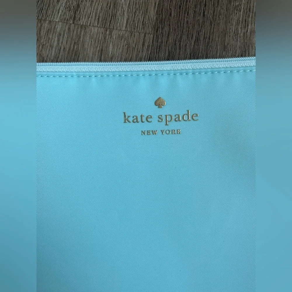 Kate Spade Blue Nylon Tote with Elegant Design and Versatile Style